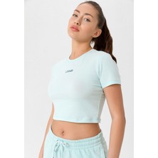 Looker Kadın Slim Fit Crop T-Shirt