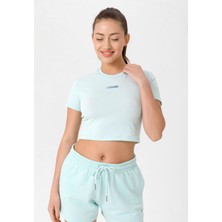 Looker Kadın Slim Fit Crop T-Shirt