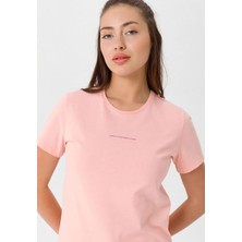 Looker Kadın Kısa Kol Basic T-Shirt