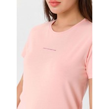 Looker Kadın Kısa Kol Basic T-Shirt