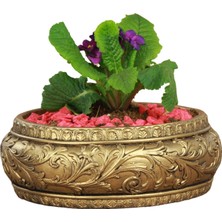 Evene Çiçek Saksısı Büyük Beton Saksı Model5