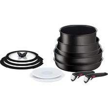 Tefal Ingenio Exception Titanyum 6x Büyük Set 12 Parça Tencere Seti