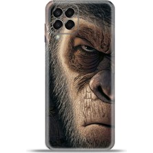 Cupcase  Samsung Galaxy M33 Kılıf Esnek Silikon Kamera Koruma 4K Desenli Özel Tasarım - Cesar