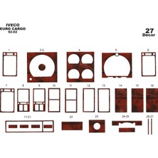Marscockpitdesign Iveco Euro Cargo Ön Torpido Kaplama Maun 27 Parça 1992-2002