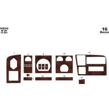 Marscockpitdesign Iveco M29 120 Turbo Ön Torpido Kaplama Maun 16 Parça 1999-2002