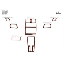 Marscockpitdesign Nissan Terrano Ön Torpido Kaplama Maun 7 Parça 1996-2002