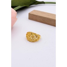 Latif Kuyumcu 22 Ayar Altın Yüzük Taşsız Işlemeli Kadın Yüzük