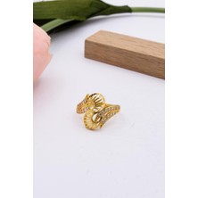 Latif Kuyumcu 22 Ayar Altın Yüzük Taşlı Kadın Yüzük LKYZK1199