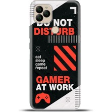 Cupcase General Mobile Gm 22 Plus Kılıf Esnek Silikon Kamera Koruma 4K Desenli Özel Tasarım - Rahatsız Etme