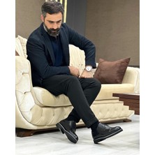 Itallano 3017 Deri Siyah Erkek Casual Ayakkabı