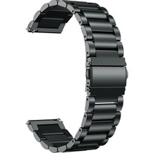 Basias Huawei Gt / Gt2 / GT2E / Gt2 Pro / Gt3 / Gt3 Pro GT4 / GT5 / GT/6 46MM Paslanmaz Metal Baklalı Kordon (22MM)