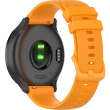 Basias Huawei Watch Gt 4 (46MM) Damalı Silikon Kordon Kayış (22MM)