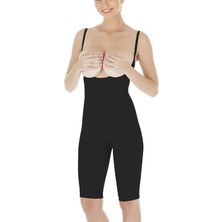 Rocco Shop Roccoshop Göğüs Altı Tam Boy Toparlayıcı  Kadın Korse Siyah