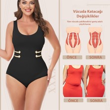 Winta Shop Vücut Şekillendirici Bel Göbek Push Up Etkili Kadın Toparlayıcı Şekillendirici Korse