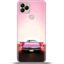 Cupcase General Mobile Gm 22 / Gm 22S Kılıf Esnek Silikon Kamera Koruma 4K Desenli Özel Tasarım - Yalniz Yol