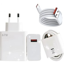 Royaleks Type-C 67W (Watt) Ultra Hızlı Şarj Aleti Adaptör Kablo Set