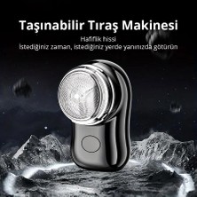 Lucent Mini Shaver Sıfır Sakal Traş Makinesi USB Şarjlı