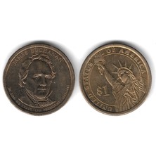 Emir Collection Amerika 2010 Yılı James Buchanan Başkanlar Serisi Hatıra 1 Dolar Çil