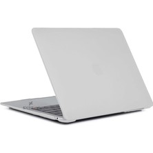 Sneezy Macbook Pro M1 M2 Çip 13.3″ A2338 A2289 Ile Uyumlu Slate Matte Guard Macbook Kılıfı