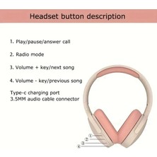 Zuidid P2961 Bluetooth 5 Kulak Üstü Kulaklık