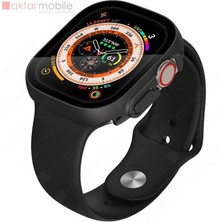 AktarMobile Apple Watch Ultra 2 49 mm Uyumlu Ekran Koruyucu Kasa Koruma Full Body Tüm Gövde Koruyucu Tam Koruma