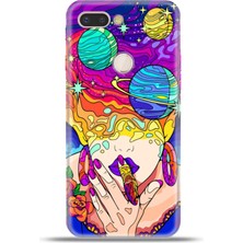 Cupcase General Mobile Gm9 Pro Kılıf Esnek Silikon Kamera Koruma 4K Desenli Özel Tasarım - Fal