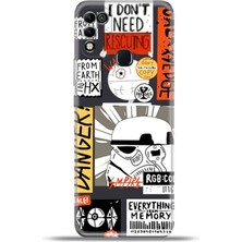 Cupcase Infinix Hot 11 Play Kılıf Esnek Silikon Kamera Koruma 4K Desenli Özel Tasarım - Yıldız Savaşları