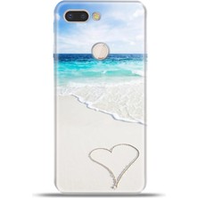 Cupcase General Mobile Gm9 Pro Kılıf Esnek Silikon Kamera Koruma 4K Desenli Özel Tasarım - Kumsal