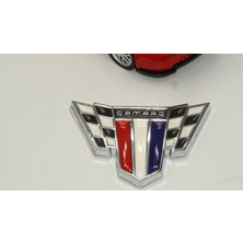 Dk Chevrolet Camaro 3m 3D Krom Metal Bagaj Logo