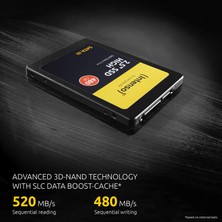 Intenso Hıgh 480GB 2.5'' Sata3 SSD 520/480