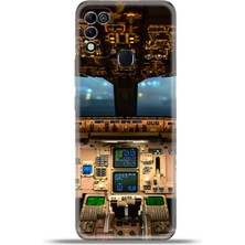 Cupcase Infinix Hot 11 Play Kılıf Esnek Silikon Kamera Koruma 4K Desenli Özel Tasarım - Kokpit