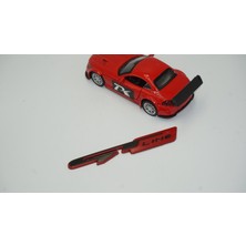 Dk Kia Gt Line Bagaj Logo 3m 3D Siyah Kırmızı Metal Logo