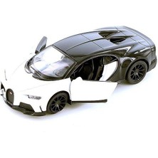 Kinsmart Bugatti Chiron Supersport 1:38 Beyaz Çek Bırak Model Araba