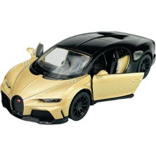 Kinsmart Bugatti Chiron Supersport 1:38 Altın Çek Bırak Model Araba