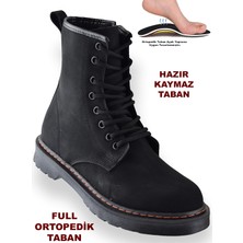Ispartalılar 755 Günlük Bağcıklı Fermuarlı Kadın Bot Ayakkabı Postal Bayan Bot