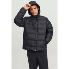 Jack & Jones Erkek Elements Pu Puffer Mont