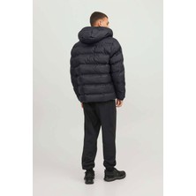Jack & Jones Erkek Elements Pu Puffer Mont
