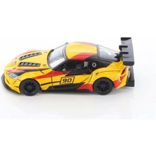 Kinsmart Toyota gr Supra Racing Concept 1:36 Sarı Çek Bırak Model Araba