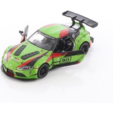 Kinsmart Toyota gr Supra Racing Concept 1:36 Yeşil Çek Bırak Model Araba