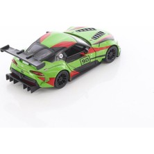 Kinsmart Toyota gr Supra Racing Concept 1:36 Yeşil Çek Bırak Model Araba