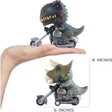 Chunkyated Dinozor Modelleme Oyuncak Araba Simülatörü Dinozor Modeli (Yurt Dışından)