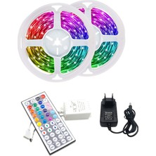 Sunshinee 10M Rgb Işık 3528 600LED Esnek LED Işık Şeridi, Cadılar Bayramı Noel Için 44 Anahtar Uzaktan Kumandalı (Ab Tak) (Yurt Dışından)