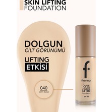 Flormar Skin Lifting Yaşlanma Karşıtı Bakım Yapan Kremsi Dokulu Spf 30 Fondöten - Soft Beige