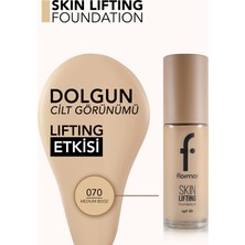 Skin Lifting Doğal Görünüm Veren Sıkılaştırıcı Etkili Fondöten (070 Medium Beige) 8682536059657