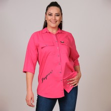 Lady Majestic Cotton Büyük Beden Gömlek