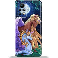 Cupcase Infinix Note 11 Pro Kılıf Esnek Silikon Kamera Koruma 4K Desenli Özel Tasarım - Mommy Love