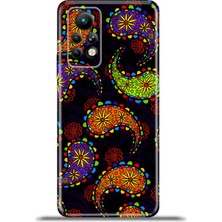 Cupcase Infinix Note 11 Pro Kılıf Esnek Silikon Kamera Koruma 4K Desenli Özel Tasarım - Hint Sanati