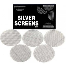 Silver Screen 500 Adet Pipo Bong 20MM Paslanmaz Süzgeç Teli Filtre (100X5)