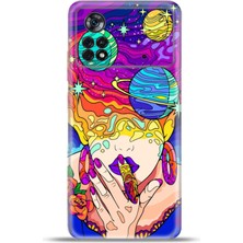 Cupcase Xiaomi Poco X4 Pro Kılıf Esnek Silikon Kamera Koruma 4K Desenli Özel Tasarım - Fal