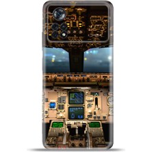 Cupcase Xiaomi Poco X4 Pro Kılıf Esnek Silikon Kamera Koruma 4K Desenli Özel Tasarım - Kokpit
